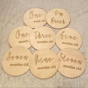 Handmade Milestone Discs